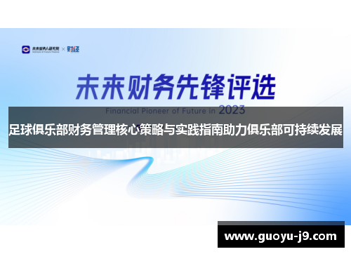 足球俱乐部财务管理核心策略与实践指南助力俱乐部可持续发展